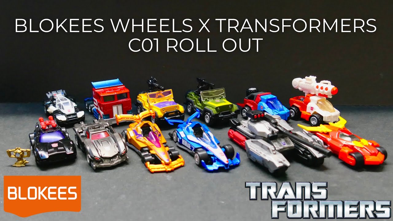 Распаковка фигурки BLOKEES WHEELS X TRANSFORMERS | Выпуск C01 | Обзор и демонстрация