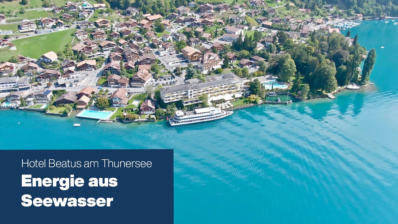 Energie aus Seewasser | Hotel Beatus | Merligen Thunersee