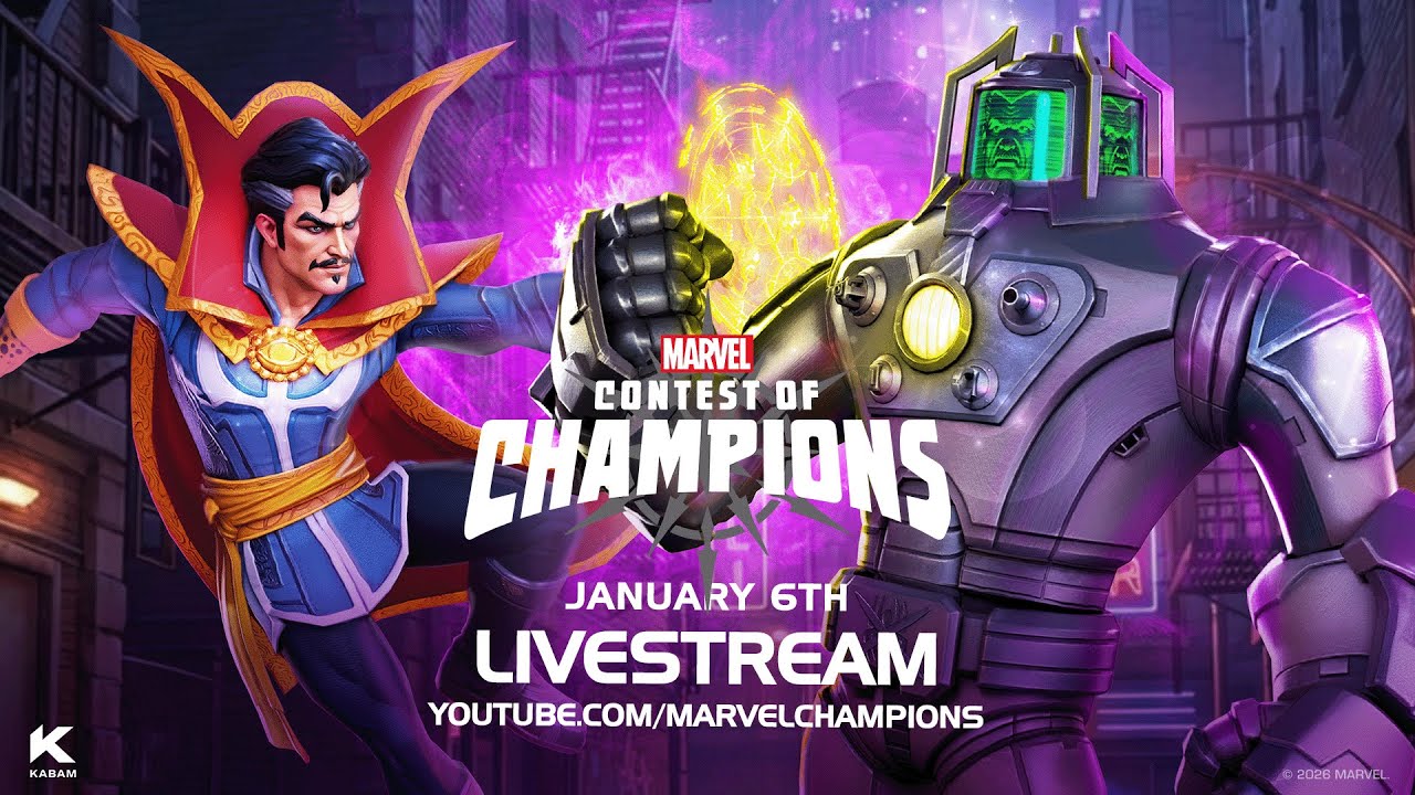 JANUARY LIVESTREAM 🕹️  | Marvel Contest of Champions