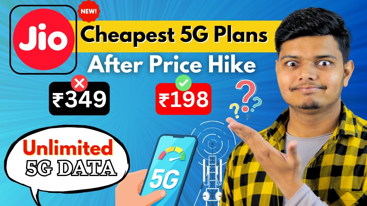 Jio's Cheapest 5G Plan: 198 Unlimited Data
