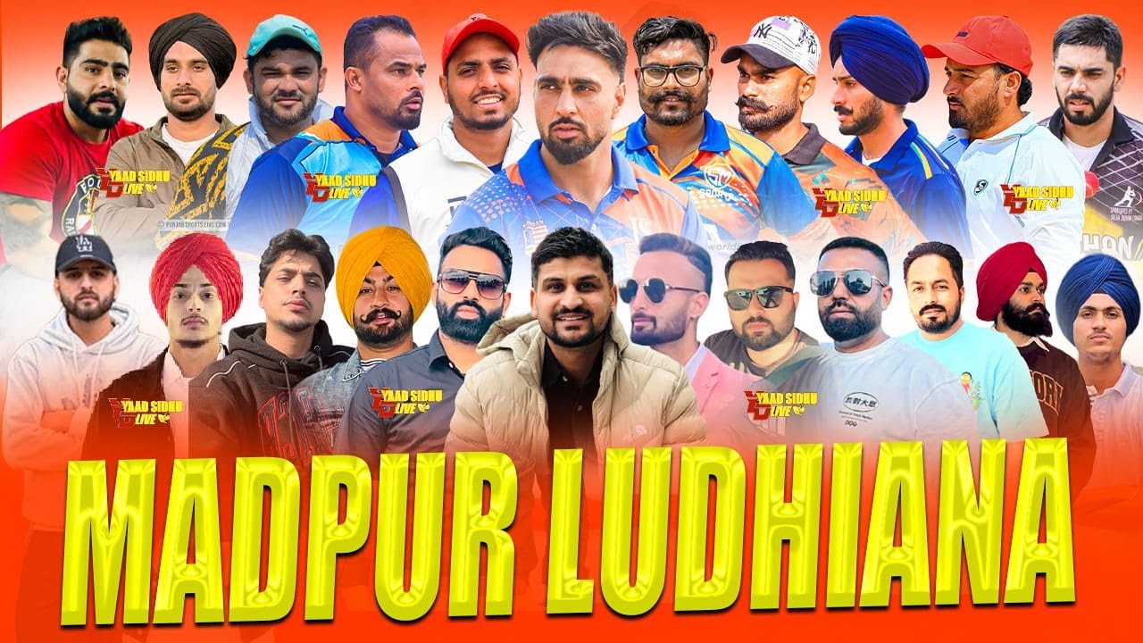 DAY-4 MADPUR NEAR SAMRALA BIGGEST CRICKET TOURNAMENT 2026 @yaadsidhulive