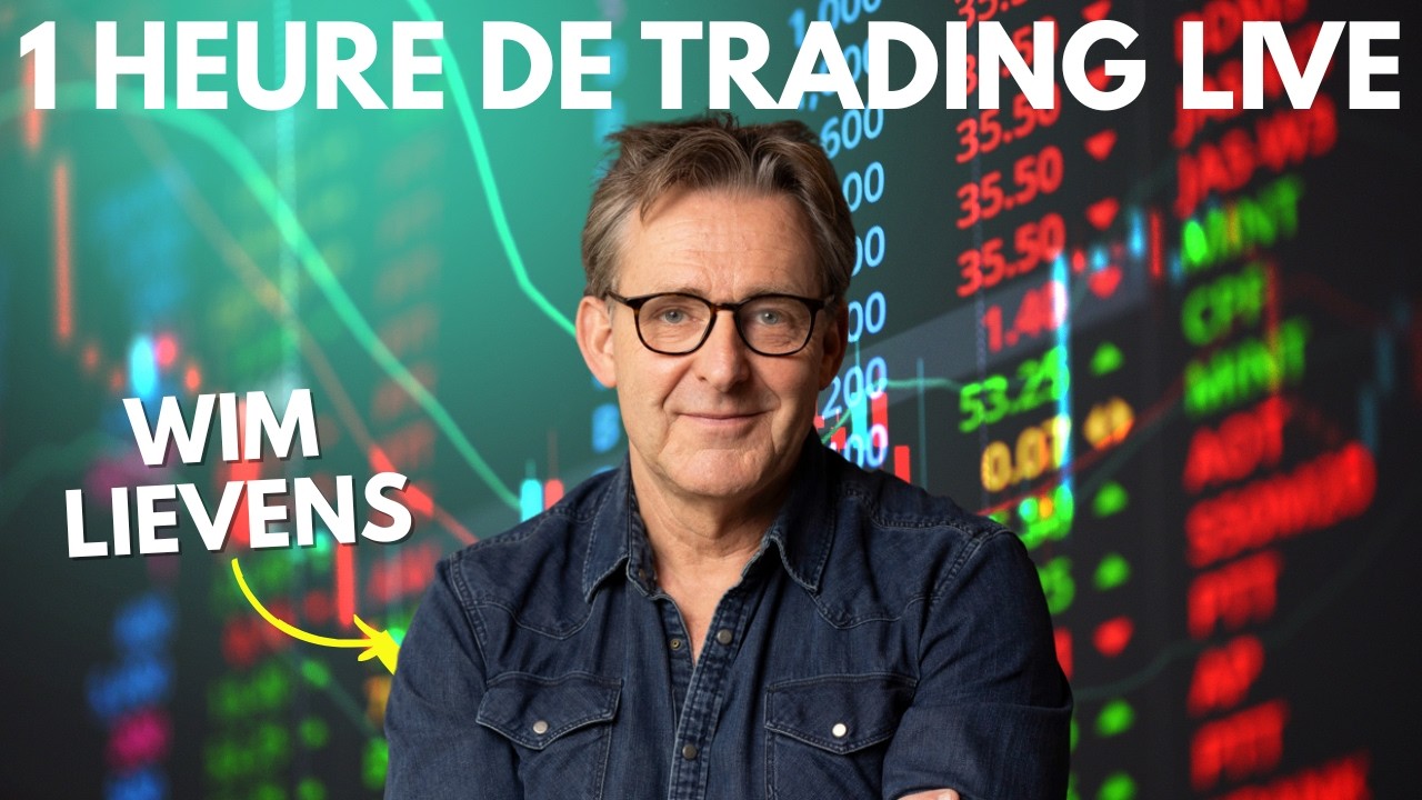 Wim Lievens : 1 heure de trading en live | WH SelfInvest