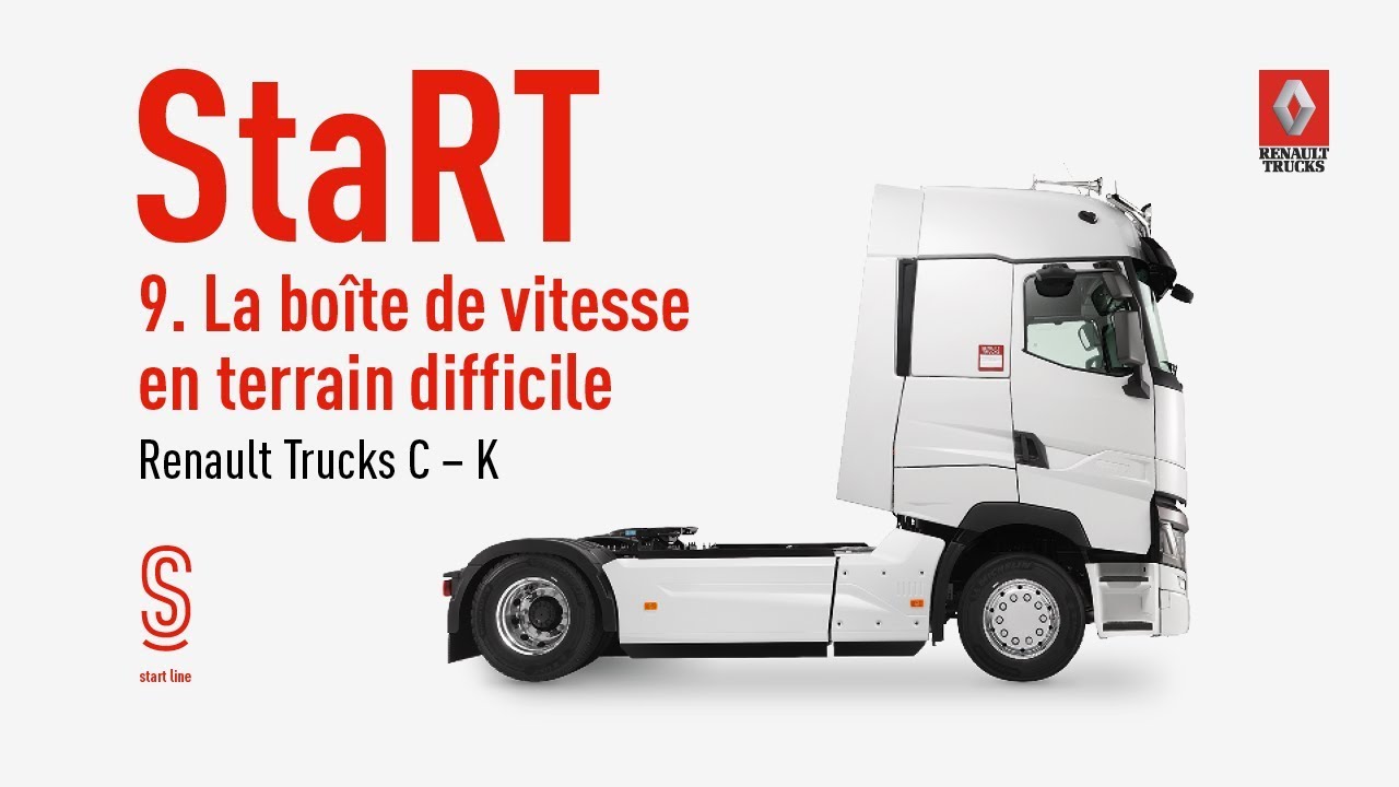 Boîte de vitesse en terrain difficile Renault Trucks C et K