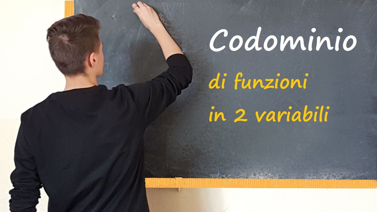 Codominio di funzioni in 2 variabili