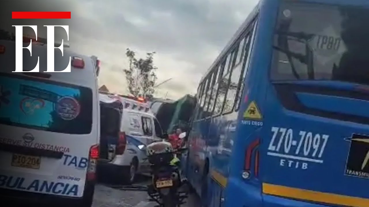 Accidente en la Av. Boyacá dejó 29 heridos y cinco vehículos afectados | El Espectador