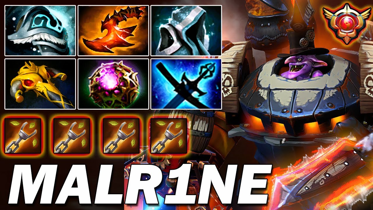 Malr1ne Grand Master Tier Timbersaw — полный игровой процесс Dota 2 Pro