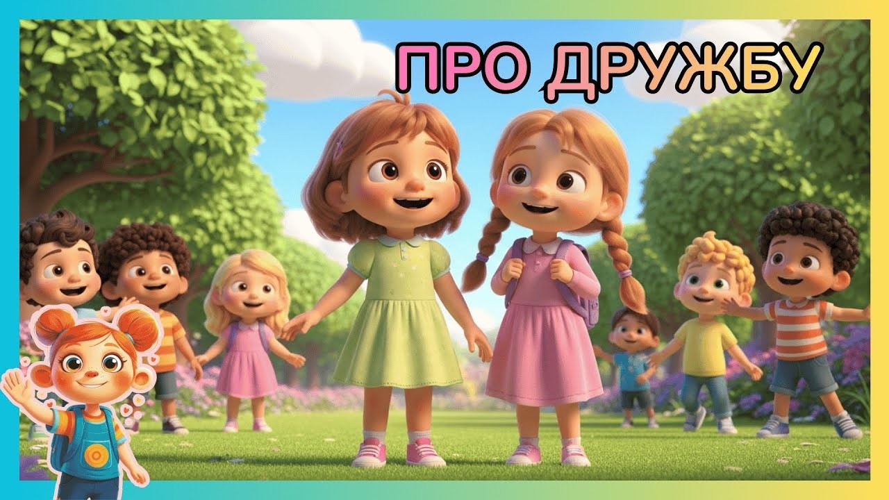 Історія про дружбу та взаємопідтримку для дітей Соломія та Єва