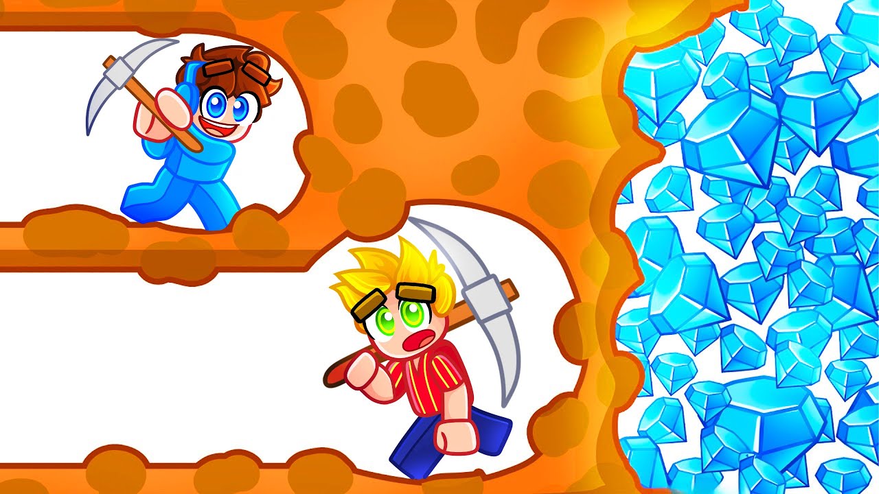 NOOB vs PRO: Kdo najde více DIAMANTŮ v Robloxu?