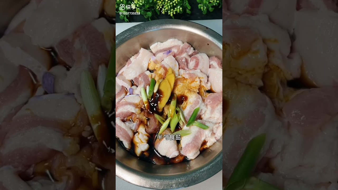 Pork Crispy dry fry 🐷🍴😋#cooking #recipe #short#shorts