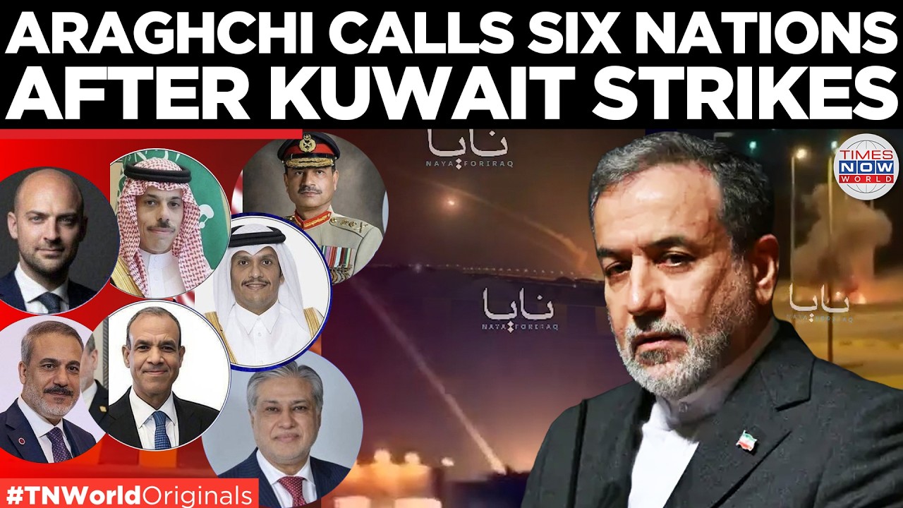 IRAN'S DIPLOMATIC BLITZ: Iran Strikes Kuwait Bahrain, Holds Emergency Calls With Six Nations