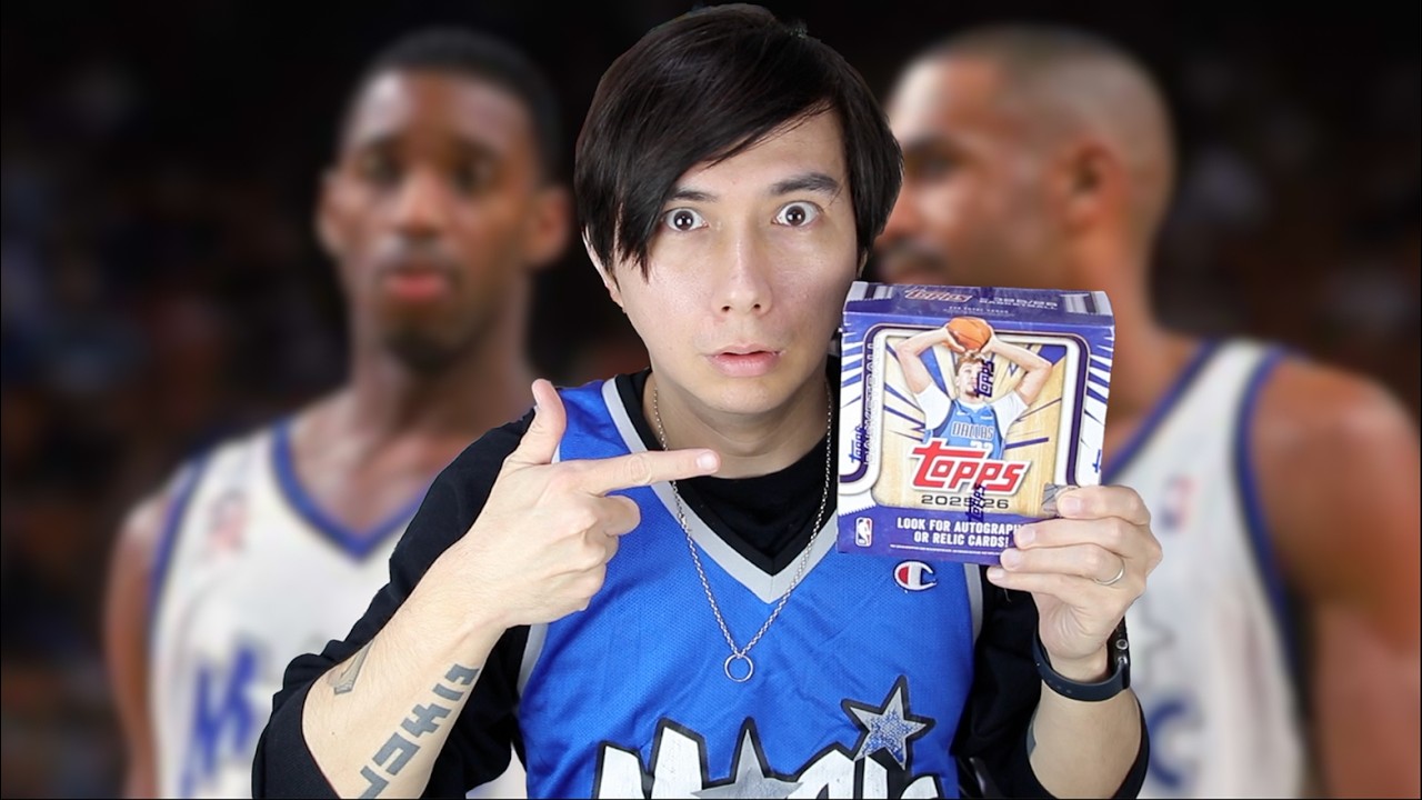 【神引き？】懲りずにまたNBAのトレカを開封する41歳。。。(NBA TOPPS 2025-2026)