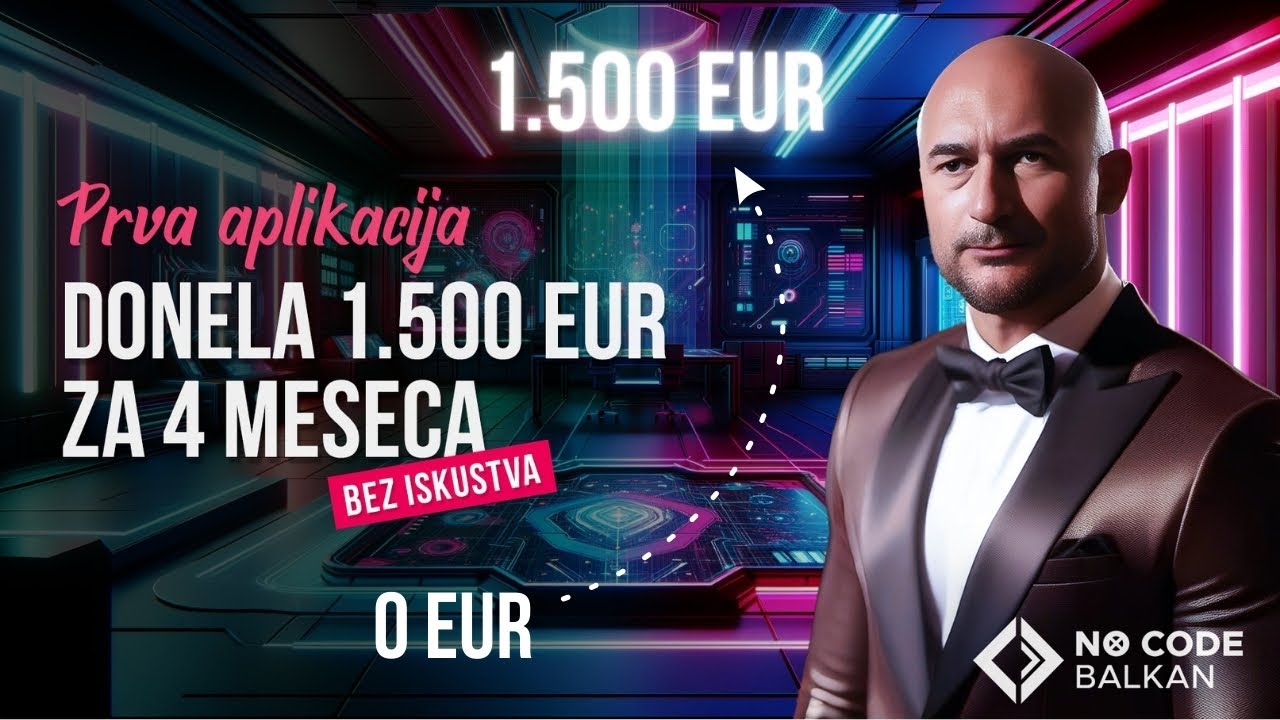 PRVA APLIKACIJA MI JE DONELA 1.500 EUR ZA SAMO 4 MESECA! | NO CODE BALKAN