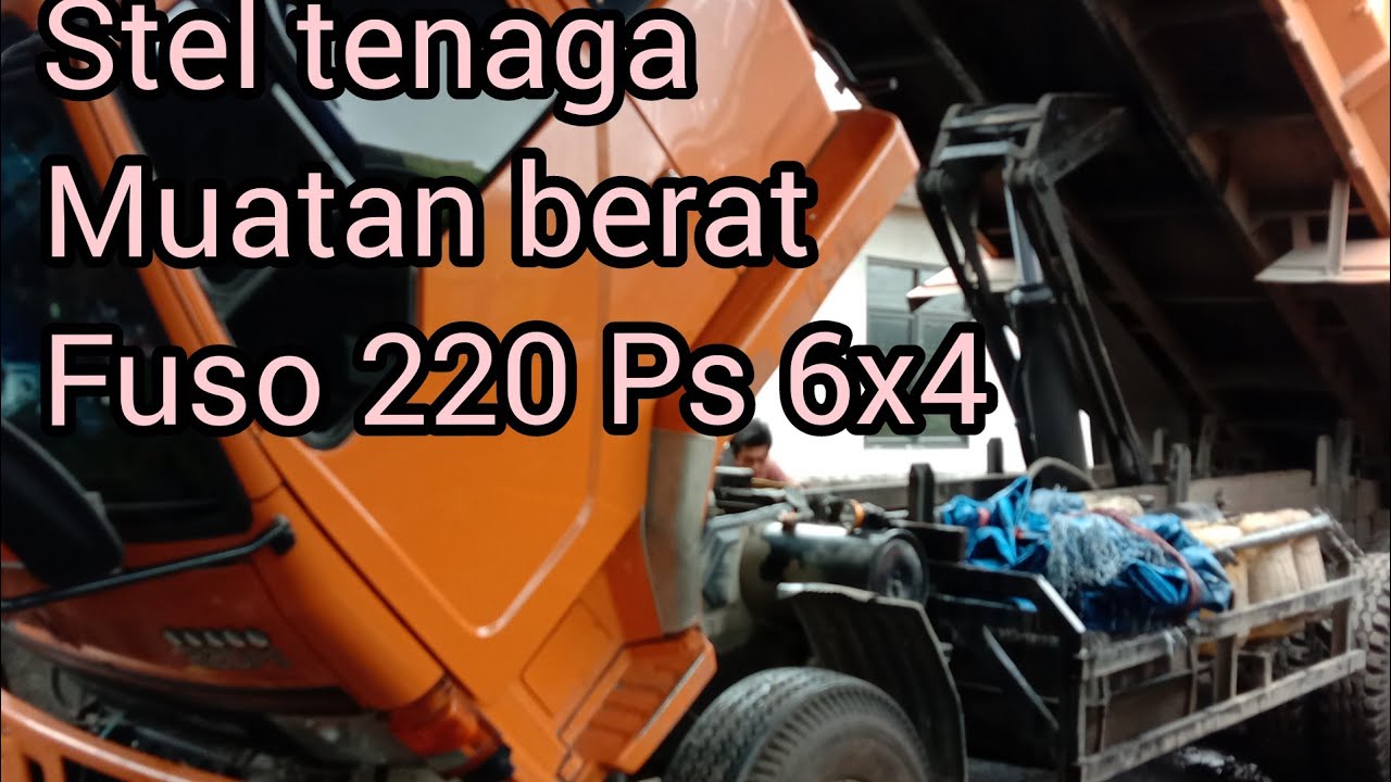 Stel tenaga muatan berat sitinjau lauik | Fuso 220PS 6x4