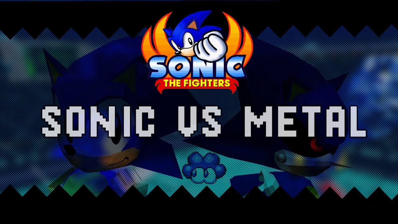 Sonic VS Metal w/ Lyrics (Death Egg's Eye)  - Sonic the Fighters