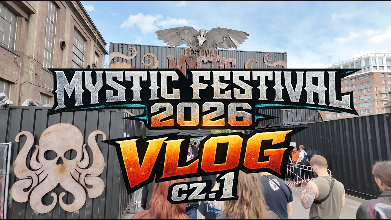 🤘🏼MYSTIC FESTIVAL 2026 ✨CZ. 1✨ || Allu_Cardez VLOG #sidequest #vlog #mystic #metal #festival