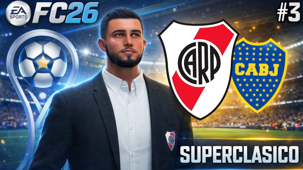 Jugamos contra BOCA y comienza la SUDAMERICANA | MODO CARRERA DT FC26 #3