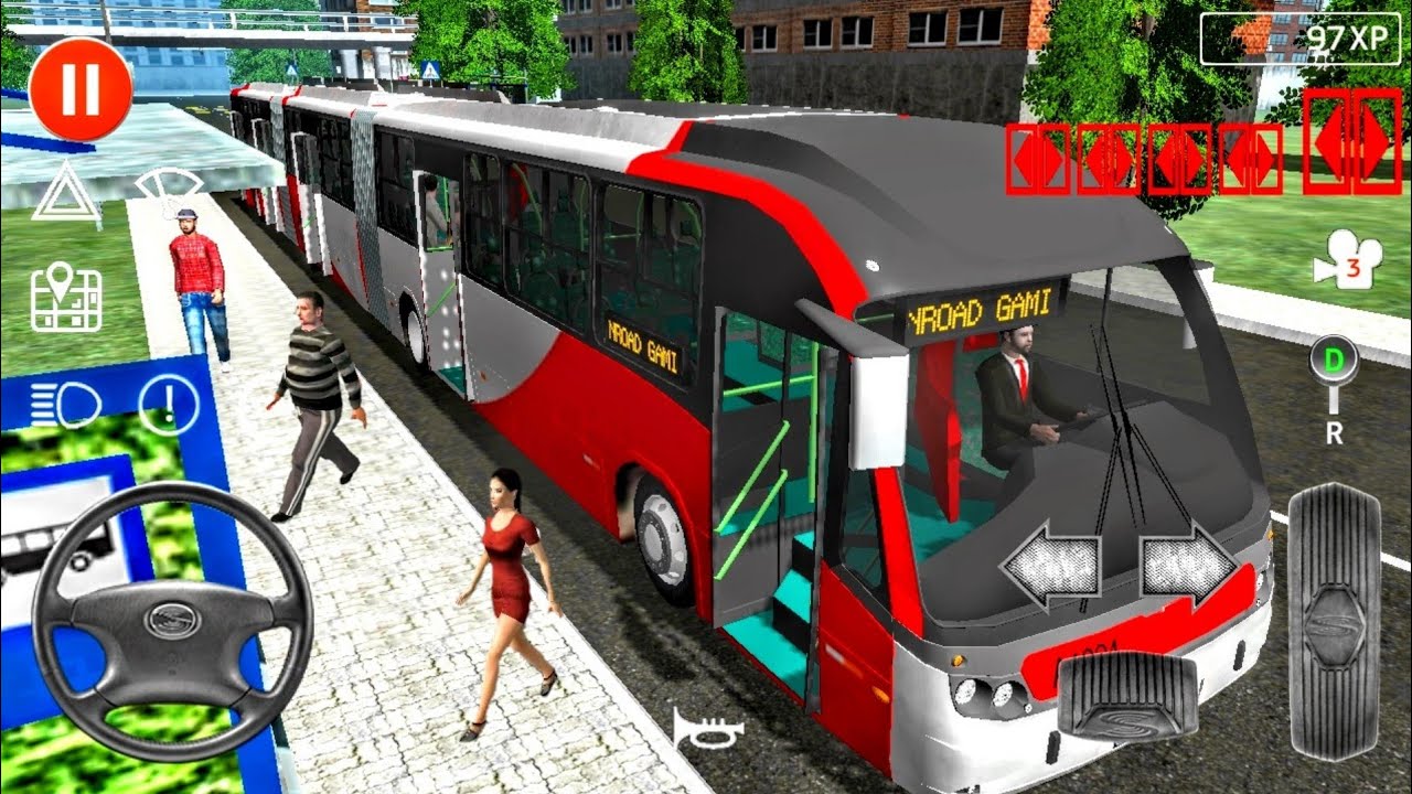Mega Bi-Articulated 🚨 | Public Transport Simulator #7 | Android iOS Gameplay |