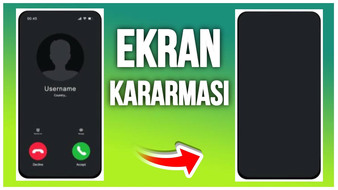 Arama Yaparken Ekran Kararıyor - Telefonda Yakınlık Sensör Ayarı