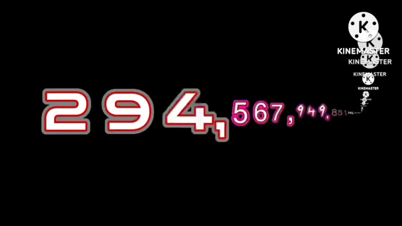 Numbers 0 to 1 Vigintillion with sound part 10/10 final part is 10^63