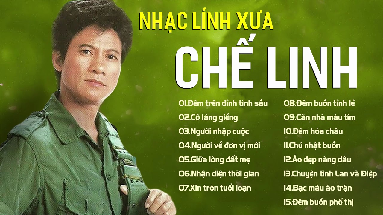 Đêm trên đỉnh tình sầu - Nhạc lính bolero Hải ngoại - Nhạc lính Chế Linh trước 1975