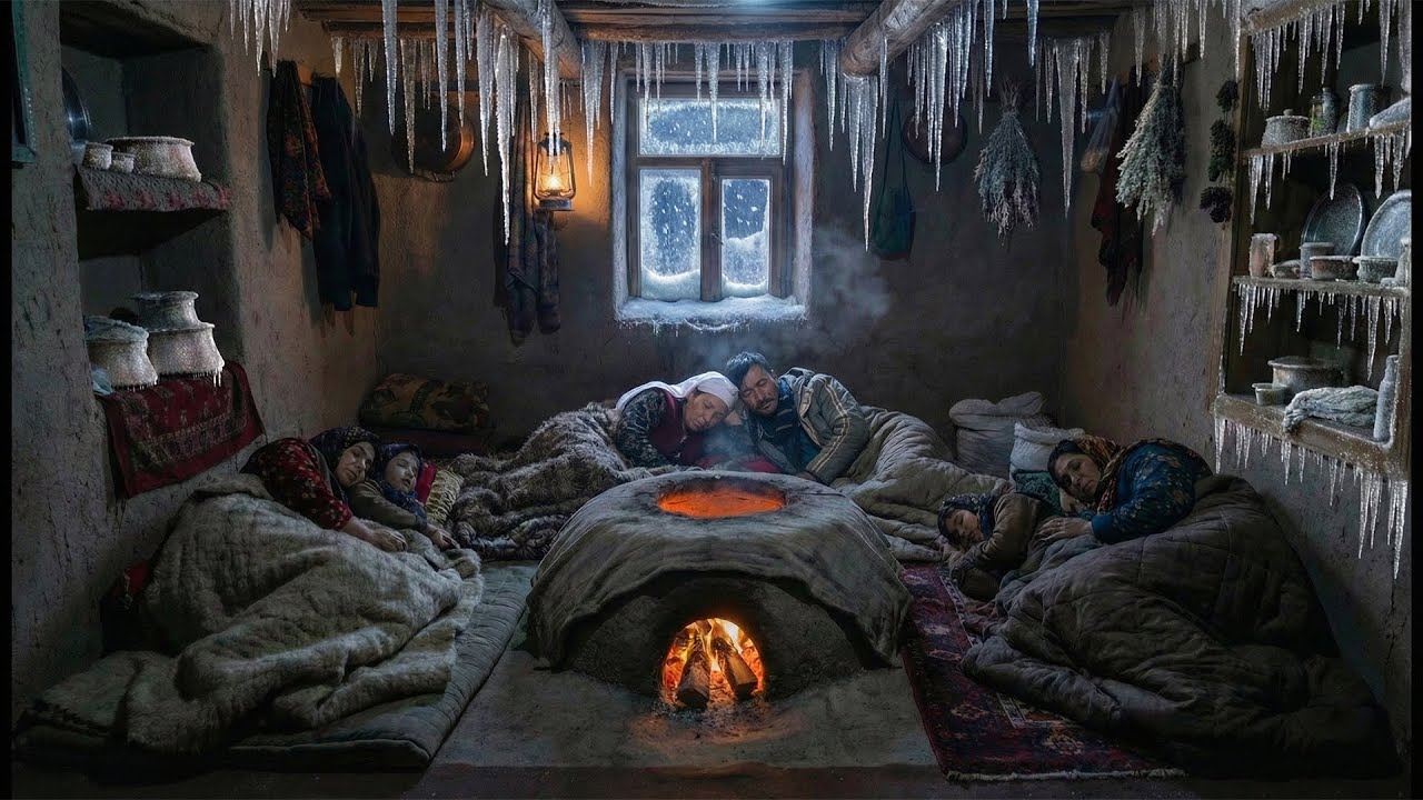 Sleeping Under Icicles: A Freezing Morning in a Remote Mountain Village