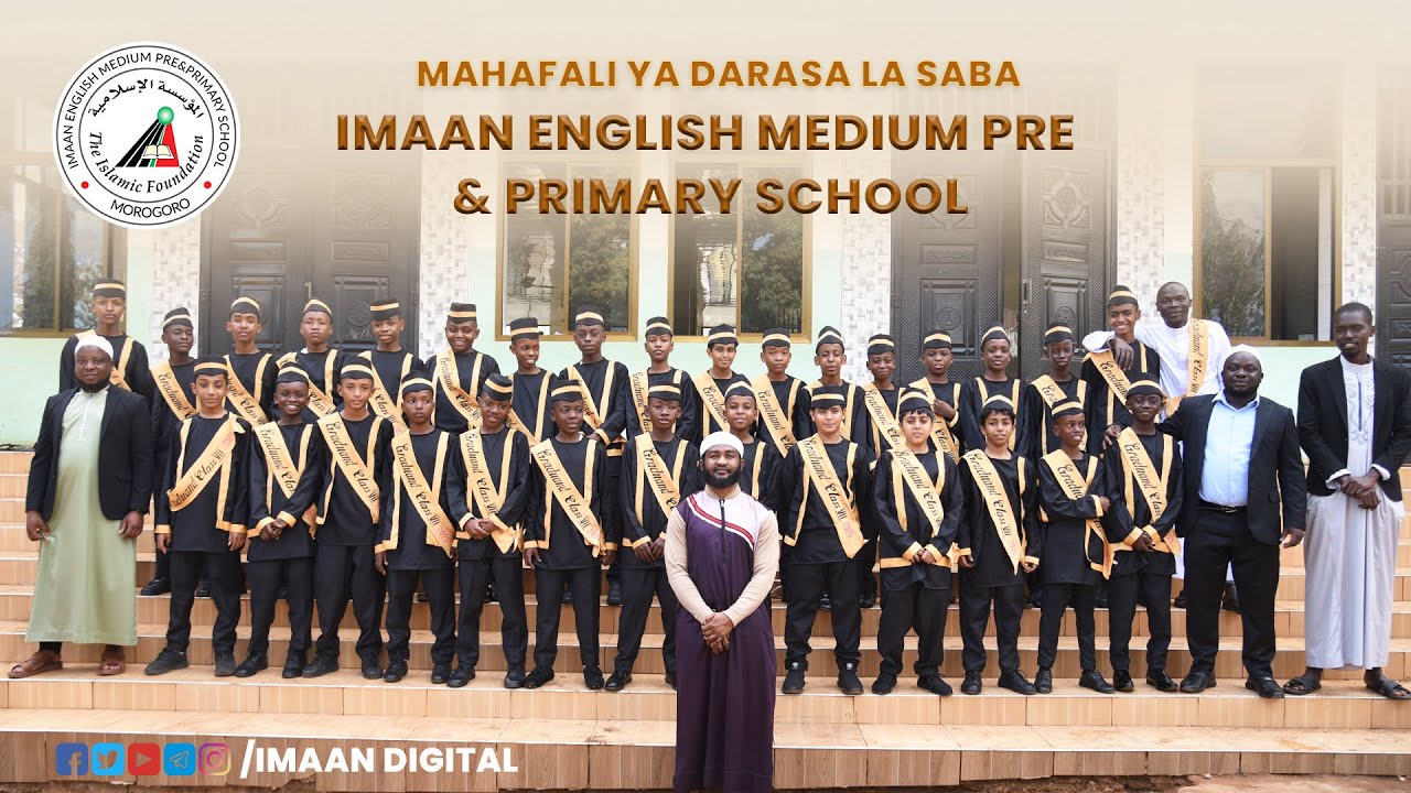 Mahafali ya Darasa la Saba - Imaan English Medium Pre & Primary School