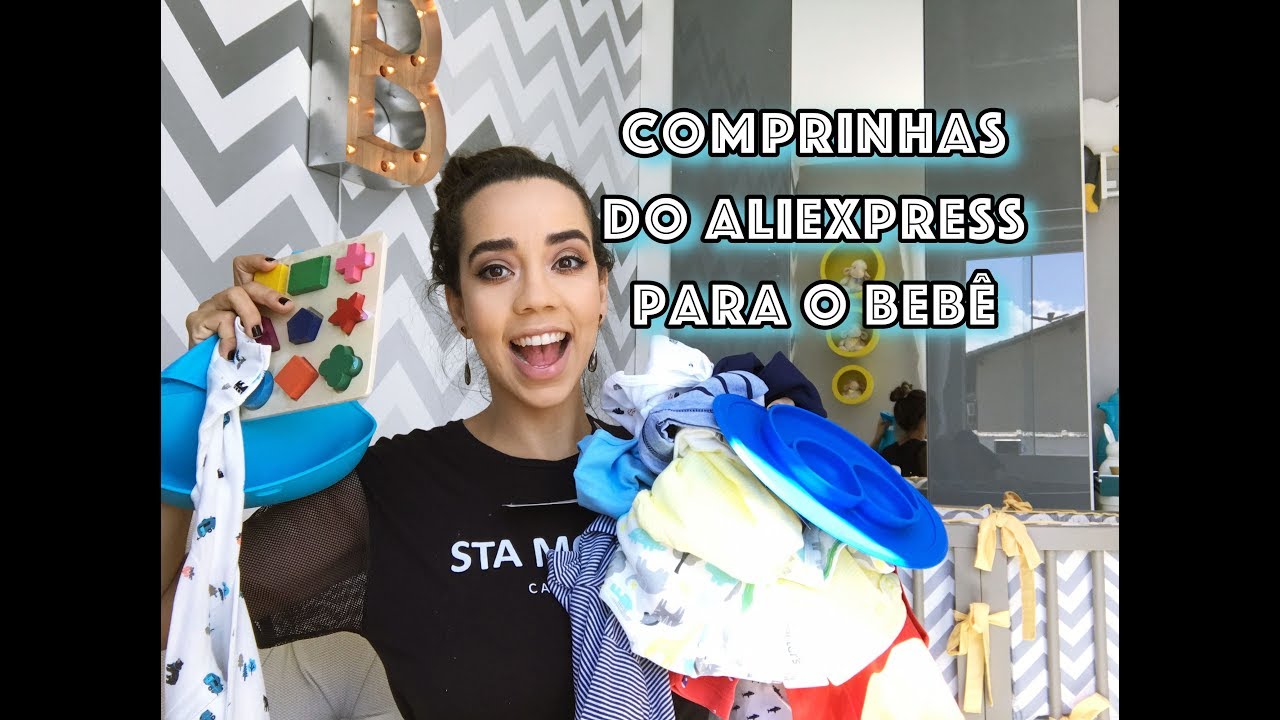 Comprinhas Aliexpress para o Bebê