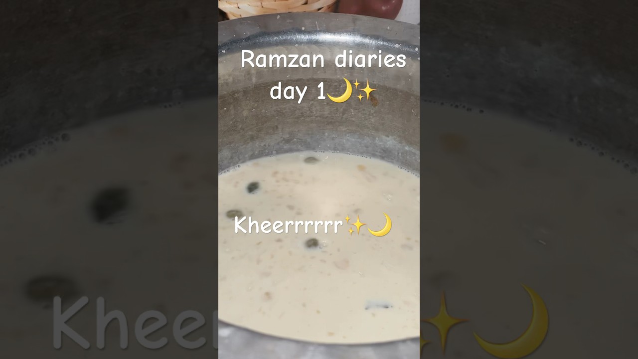 Ramzan day 1 