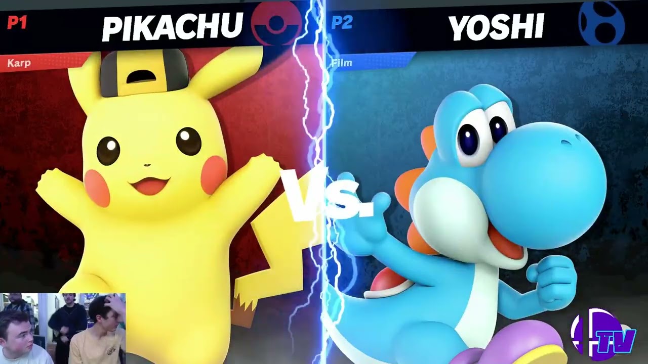 Shark Tank # 182 Winners Round 1 - Karp (Pikachu) Vs. Filmopolis (Yoshi) - SSBU Tournament