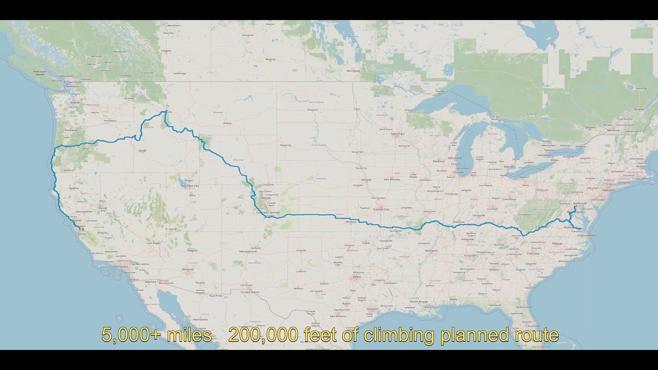 Cross the US in 8 minutes