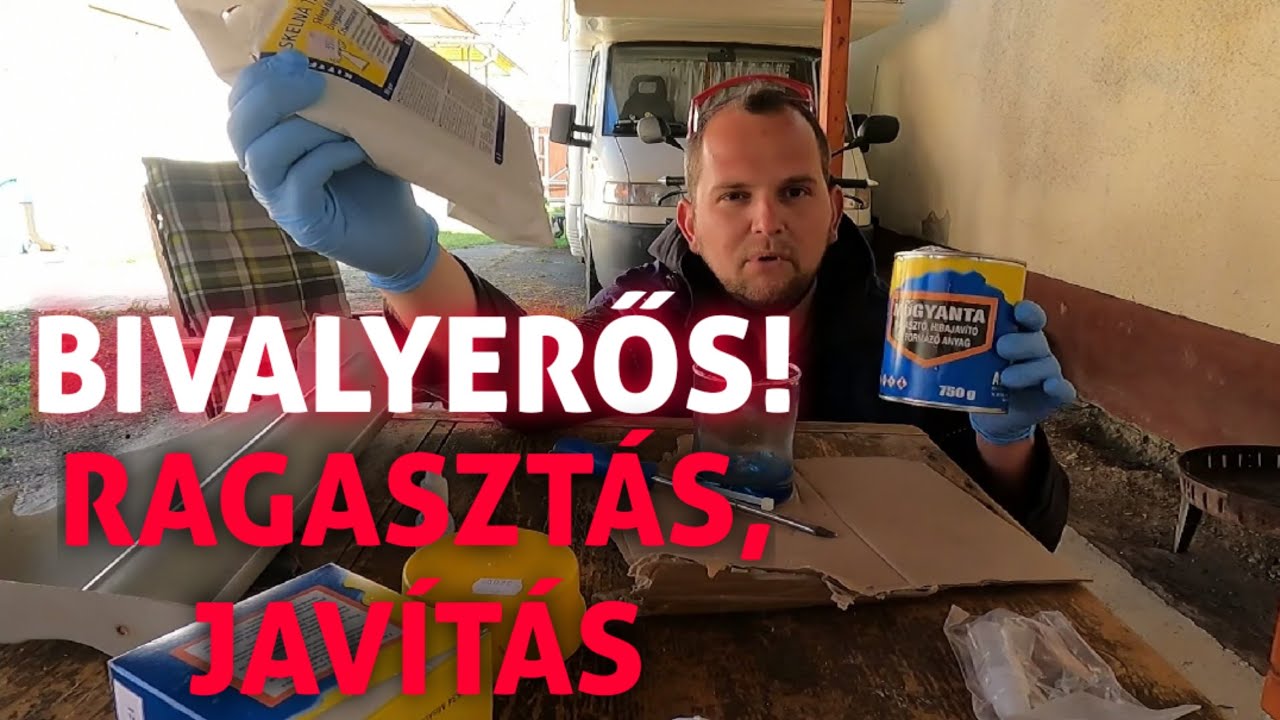 Lakóautó javítás I. - Mire képes a műgyanta?