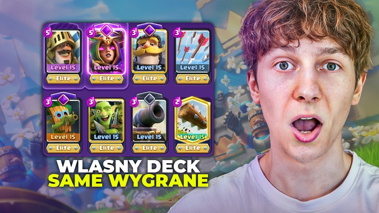 deck kt&oacute;rym nie da się przegrać w clash royale