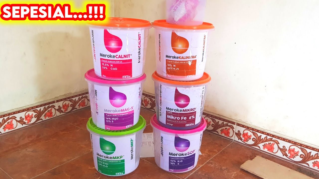 Rahasia Meracik Abmix Hidroponik untuk Tanaman Super Subur 8 bahan