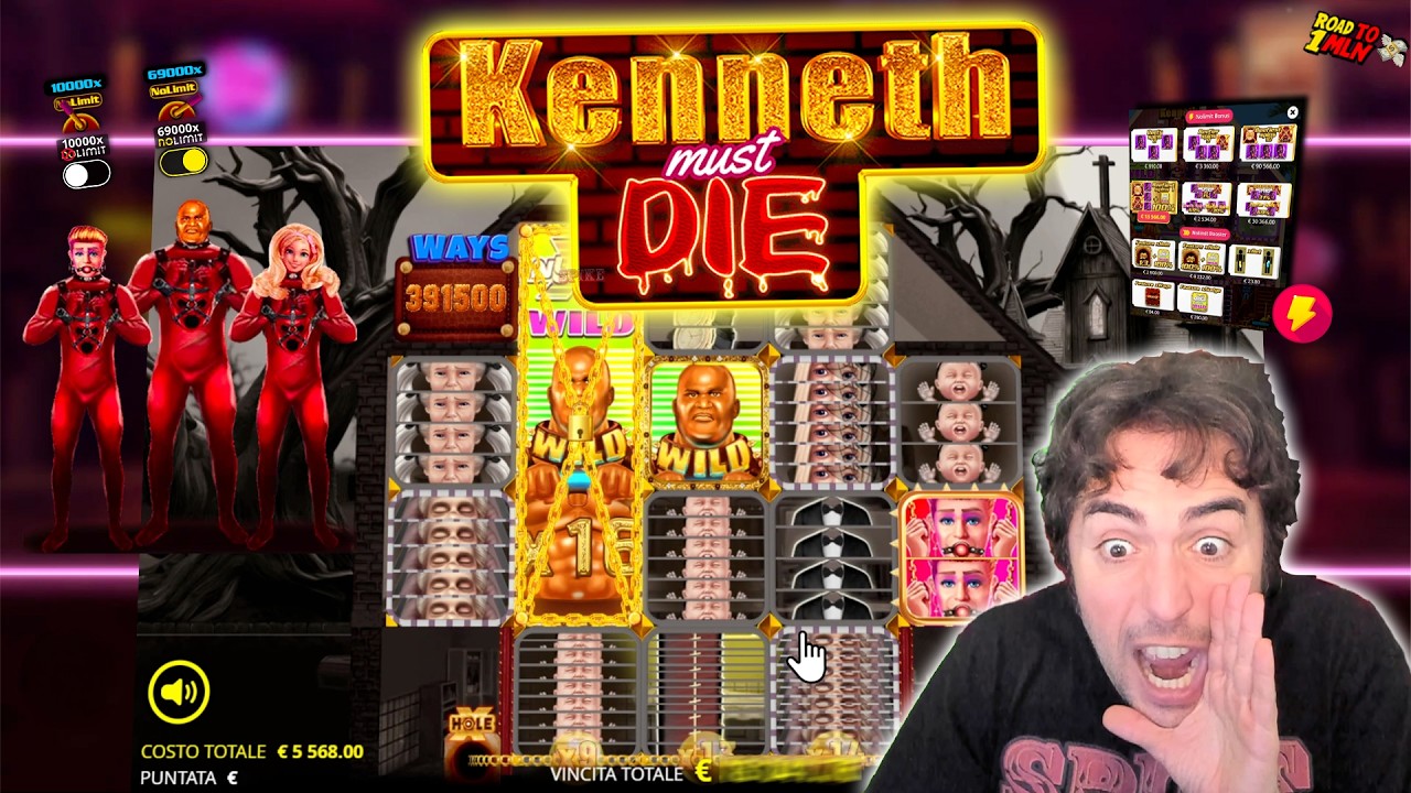 🟥 BIZARRE 💸 🟥 Spinnate Pazze alla KENNETH MUST DIE 👱🕳️ tra BET MAX e Acquisti BONUS 🤑 - SPIKE VIDEO