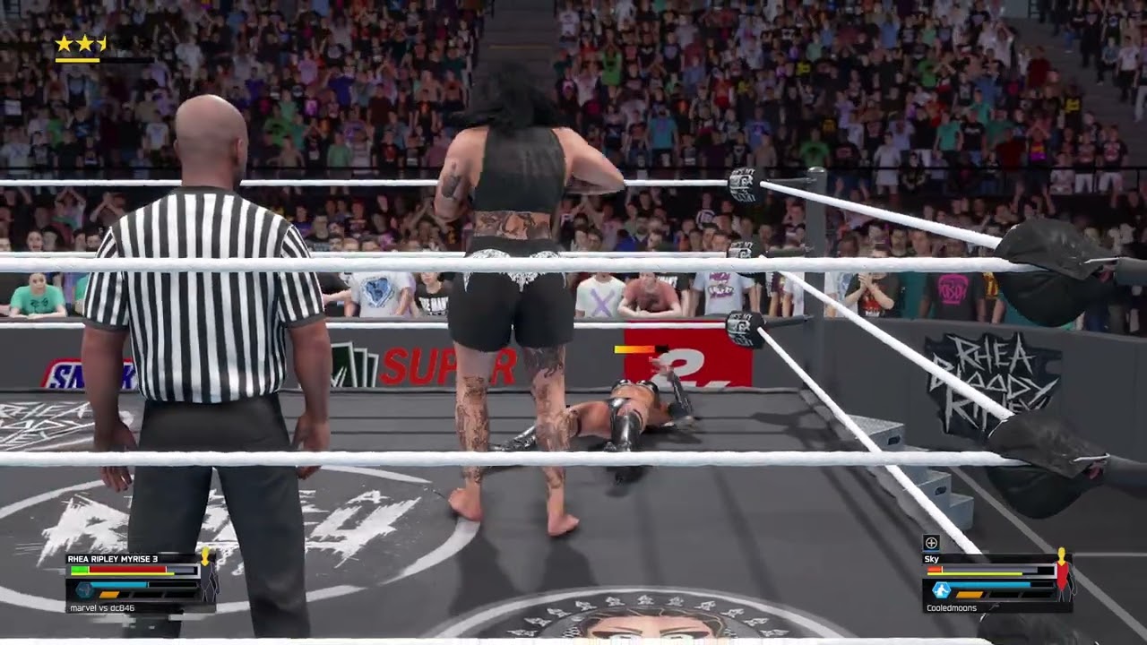 Giant MMA Rhea Ripley WWE2K25 🎮