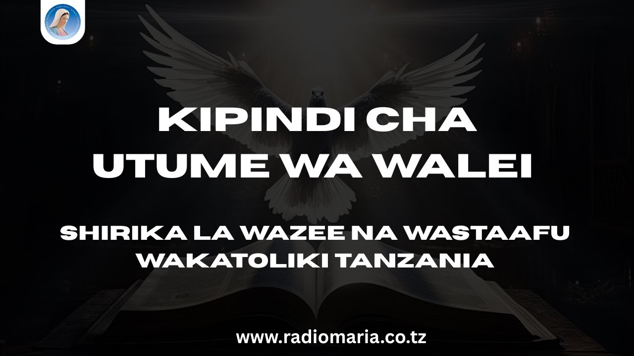 #LIVE || KIPINDI CHA UTUME WA WALEI | SHIRIKA LA WAZEE NA WASTAAFU WAKATOLIKI TANZANIA - STUDIO