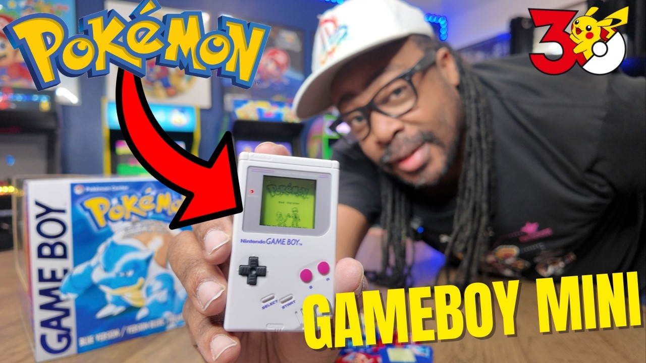 Этот Game Boy Mini — музыкальный плеер Pokémon?!