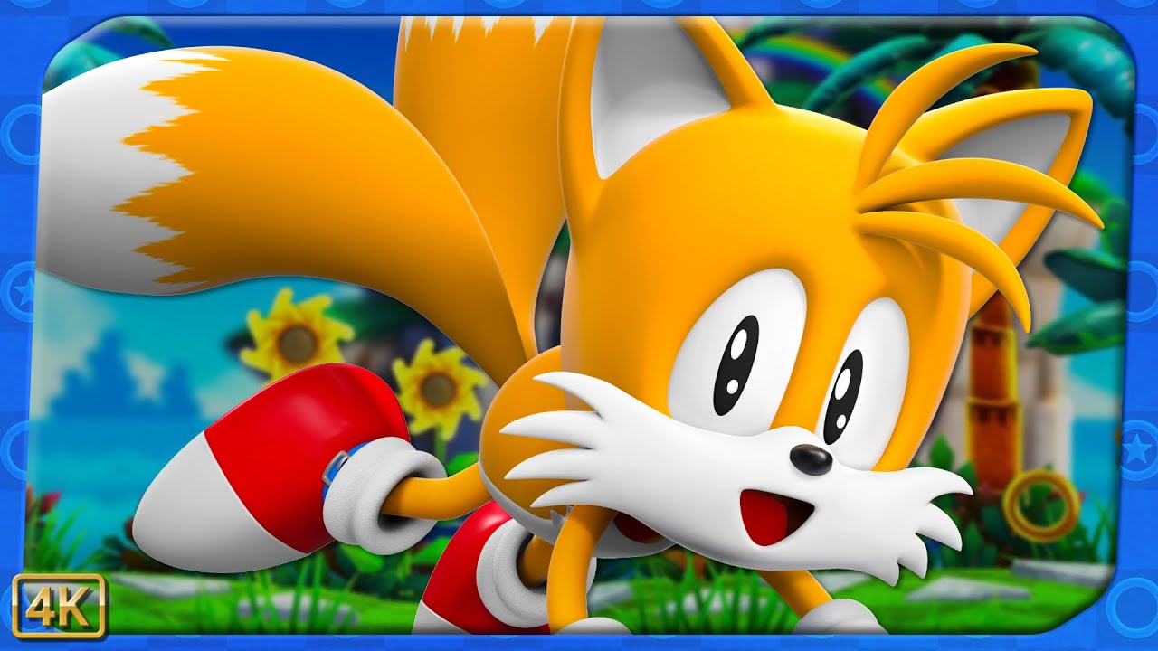 Sonic Superstars ⁴ᴷ Full Playthrough (Story Mode, All 7 Chaos Emeralds) Tails gameplay