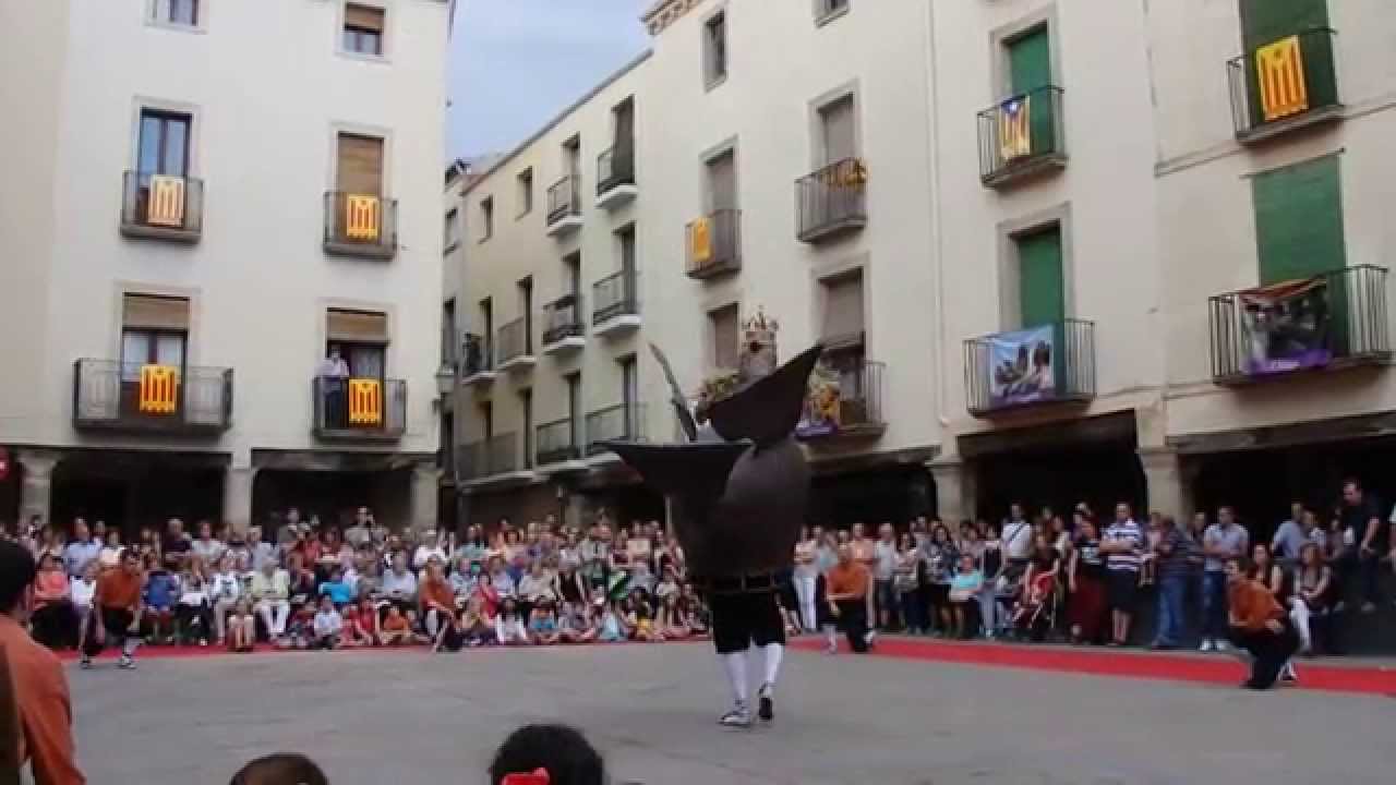 Ball de l'Àliga de Cervera 7 de juny de 2015