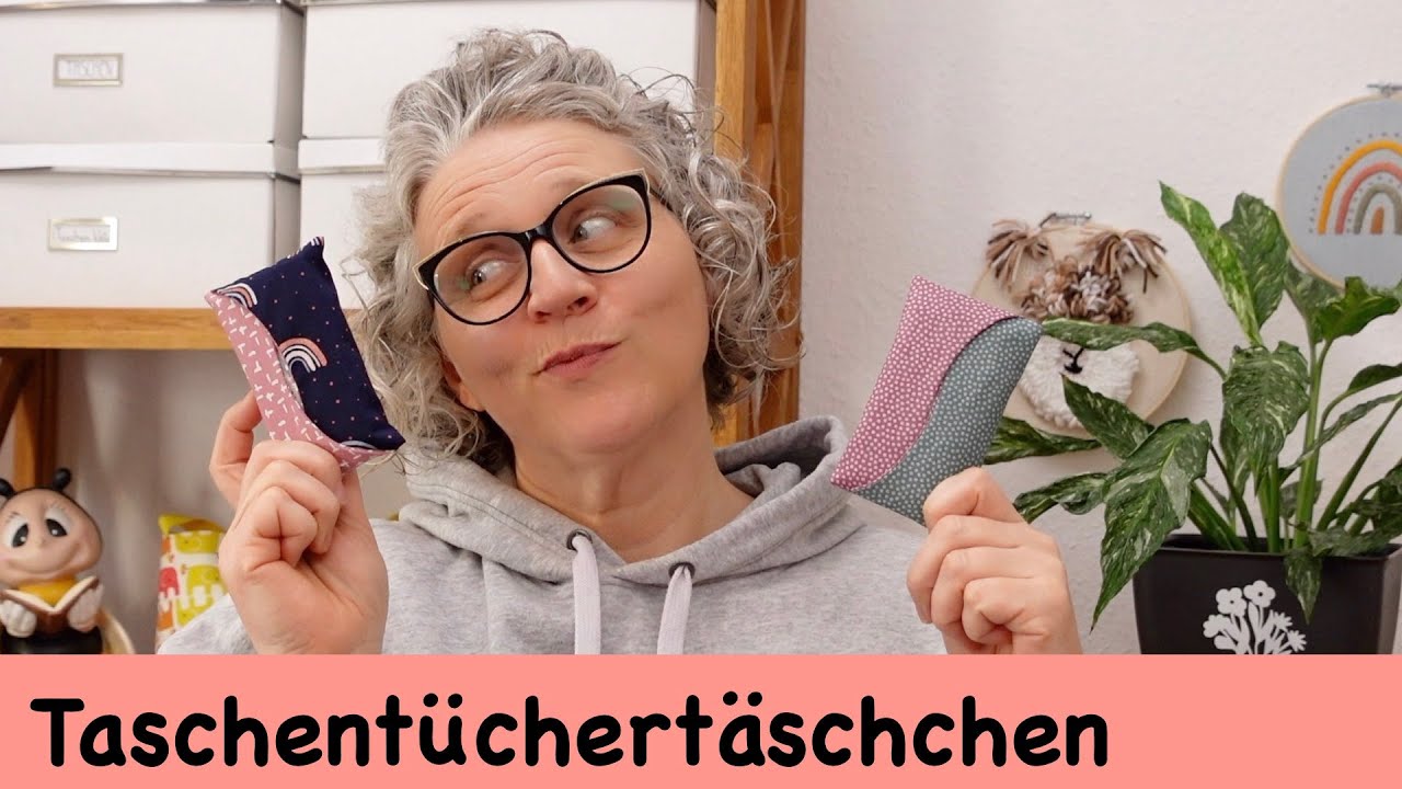TaTüTa Taschentüchertasche aus Stoffresten nähen / kostenloses Schnittmuster