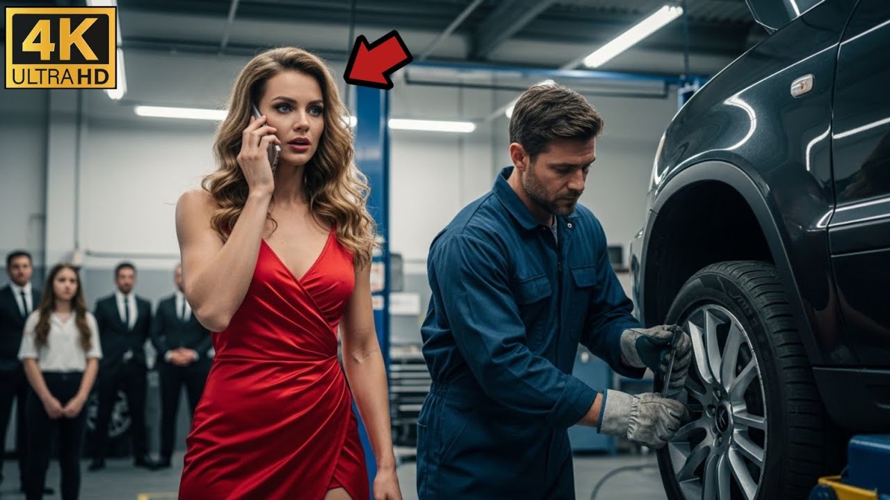 Mocked Single Dad Mechanic Fixed a Crying Teen’s Flat for Free—Next Day, Her Billionaire Mom Called