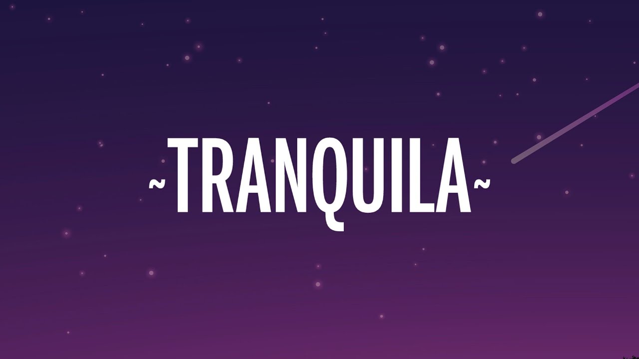 FMK, Maria Becerra - Tranquila (Letra/Lyrics)