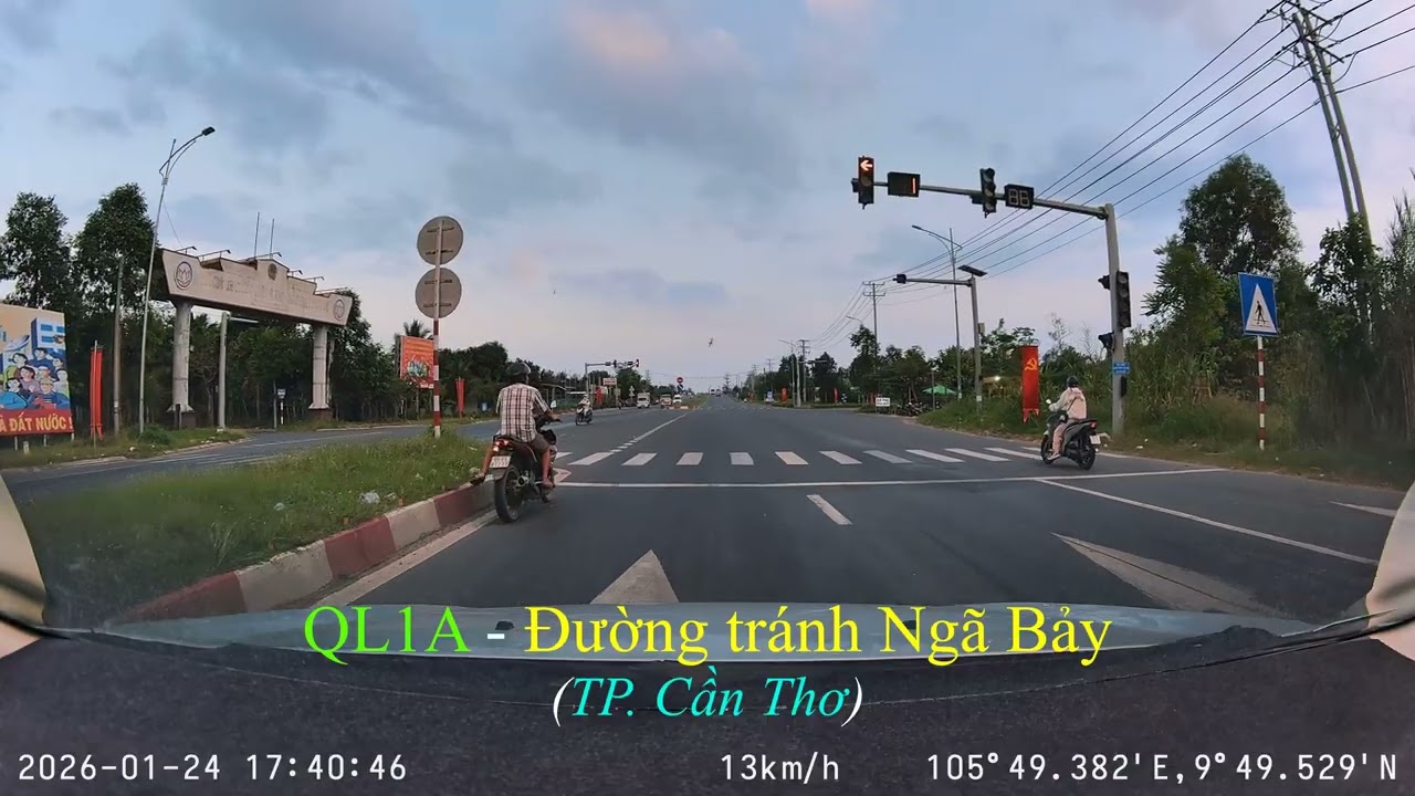 Đường tránh Ngã Bảy_ QL1A, TP Cần Thơ!