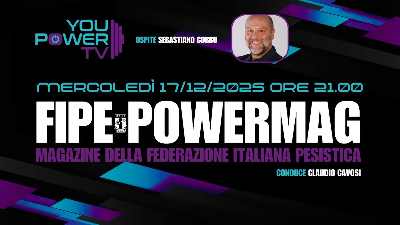 FIPE POWERMAG &ndash; Puntata 17 dicembre - Assoluti Pesistica Olimpica