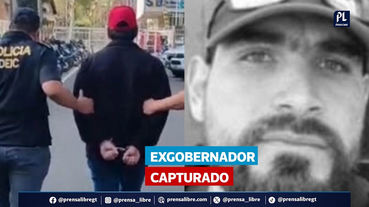 Capturan a exgobernador de Alta Verapaz por asesinato ocurrido en Cobán en 2022