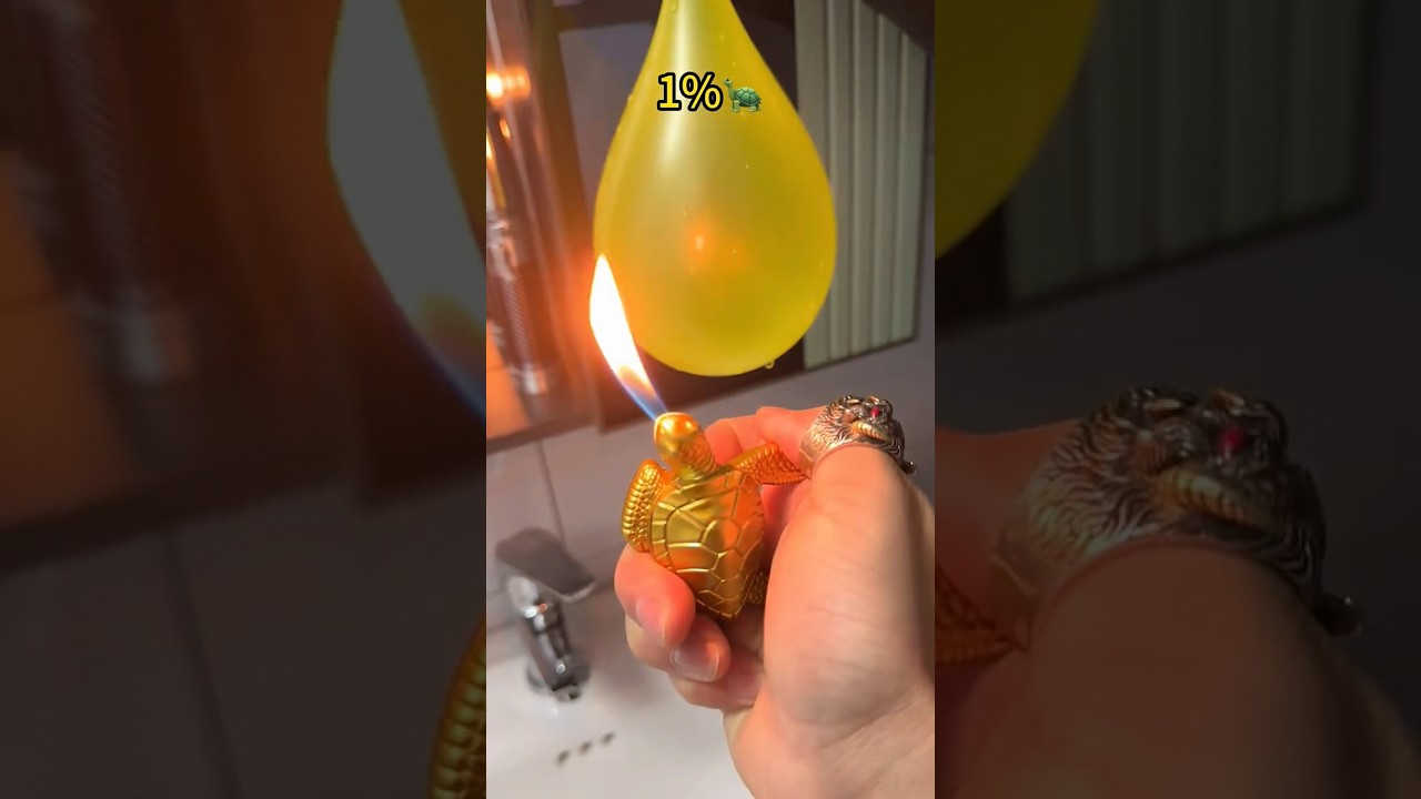 Lighter 🆚 Balloon #creativelighter