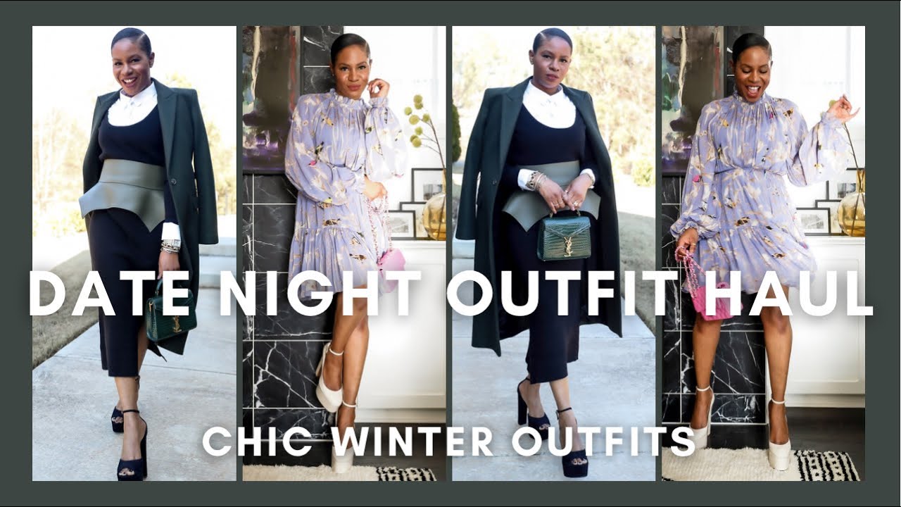 DATE NIGHT OUTFIT HAUL - ZARA, BANANA REPUBLIC, EXPRESS AND MORE | AWED BY MONICA