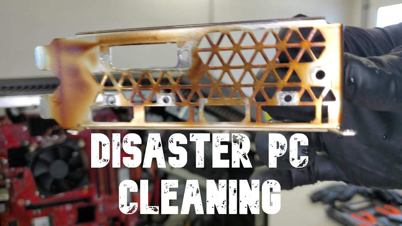 Disgusting Smoker's PC - Disaster Tech Detail