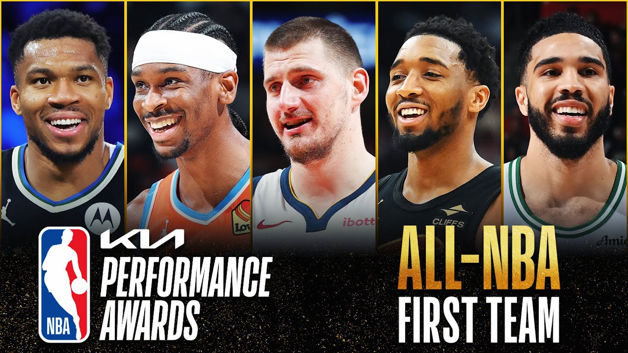ЛУЧШИЕ из первой сборной Kia NBA сезона 2024-25!