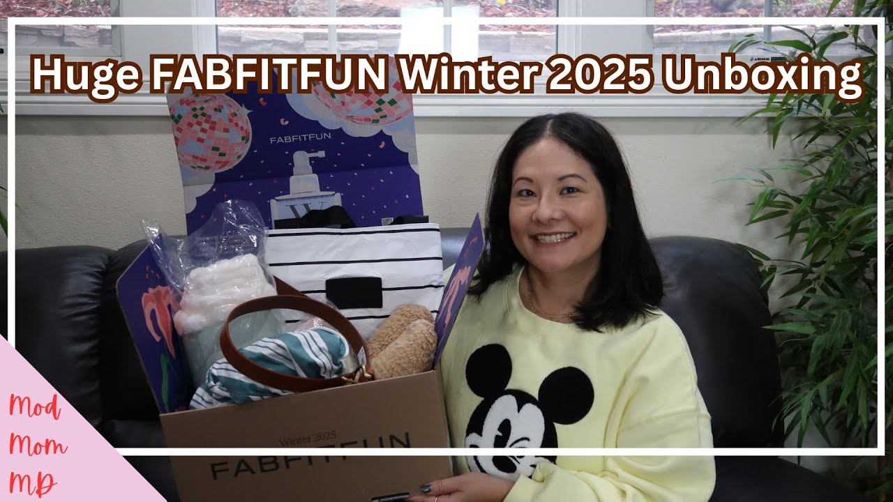 ОГРОМНАЯ распаковка FabFitFun Winter 2025 | Кастомизация и дополнения | Не спонсируется | modmom md